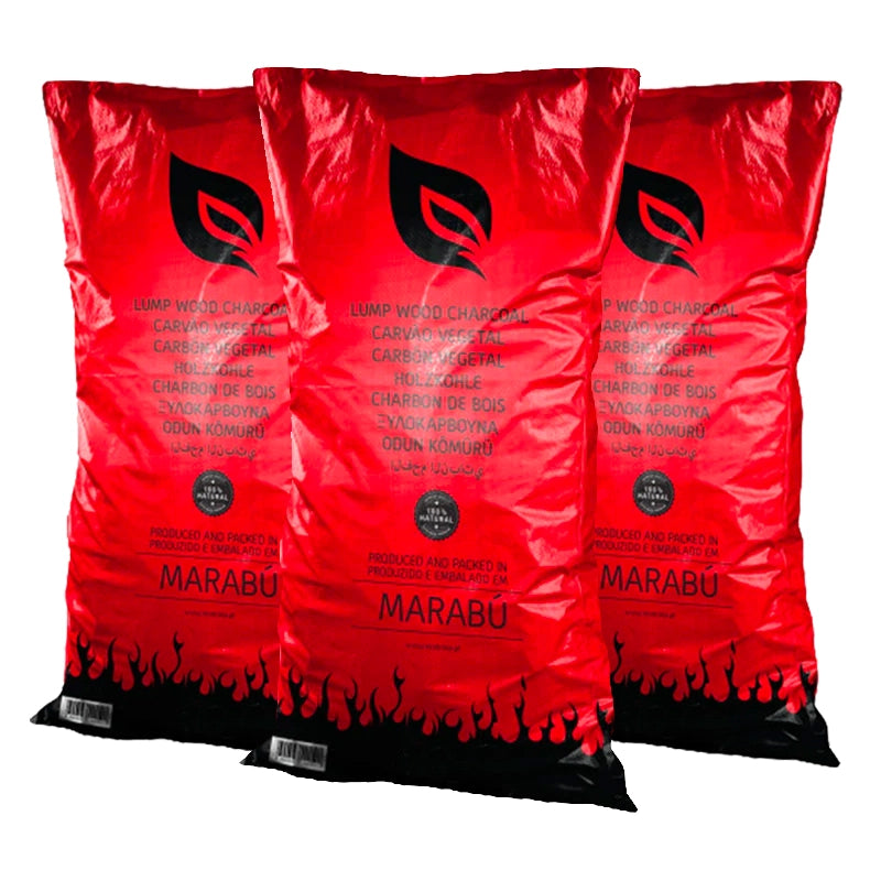 3x Marabu Charcoal (10kg Bags)