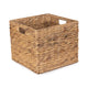Small Water Hyacinth Square Storage Basket