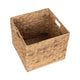 Small Water Hyacinth Square Storage Basket