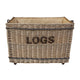 Jumbo "LOGS" Basket with Wheels