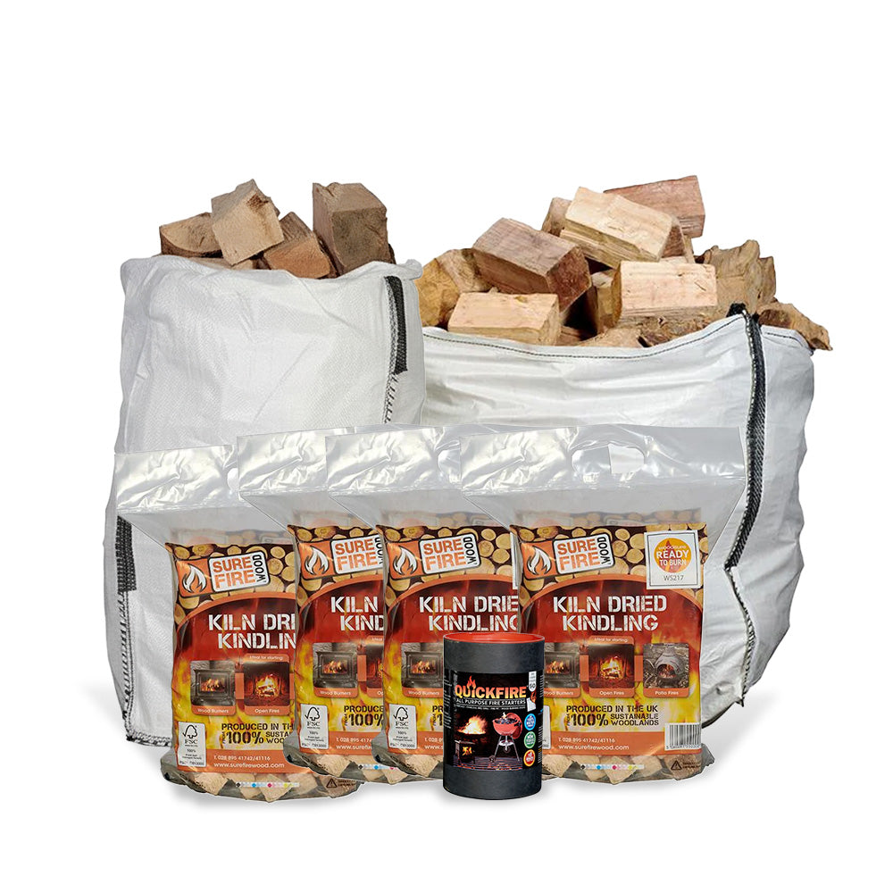 Starter Bundle 2 - Dumpy Firewood & Barrow Hardwood