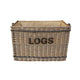 Jumbo "LOGS" Basket with Rope