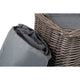 Grey Chiller Basket And Picnic Blanket