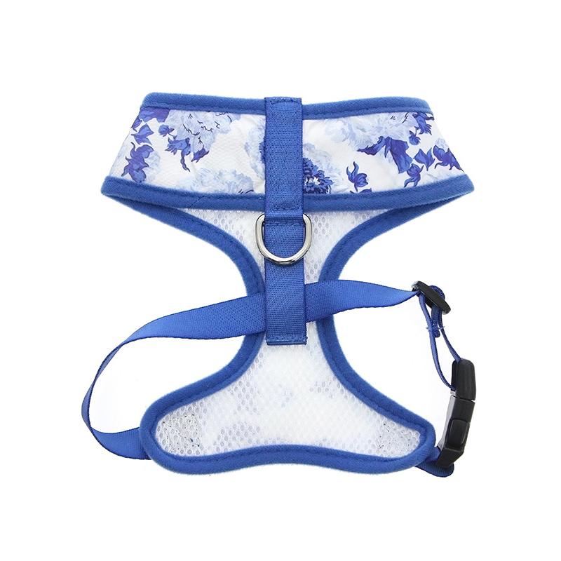 Blue Floral Bouquet Harness