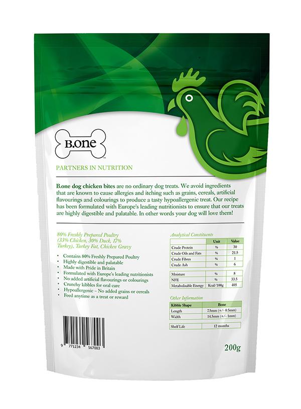 80% Freshly Prepared Chicken Hypoallergenic Dog Treats