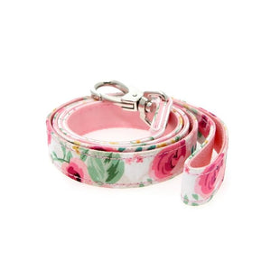 Pink Floral Cascade Fabric Lead
