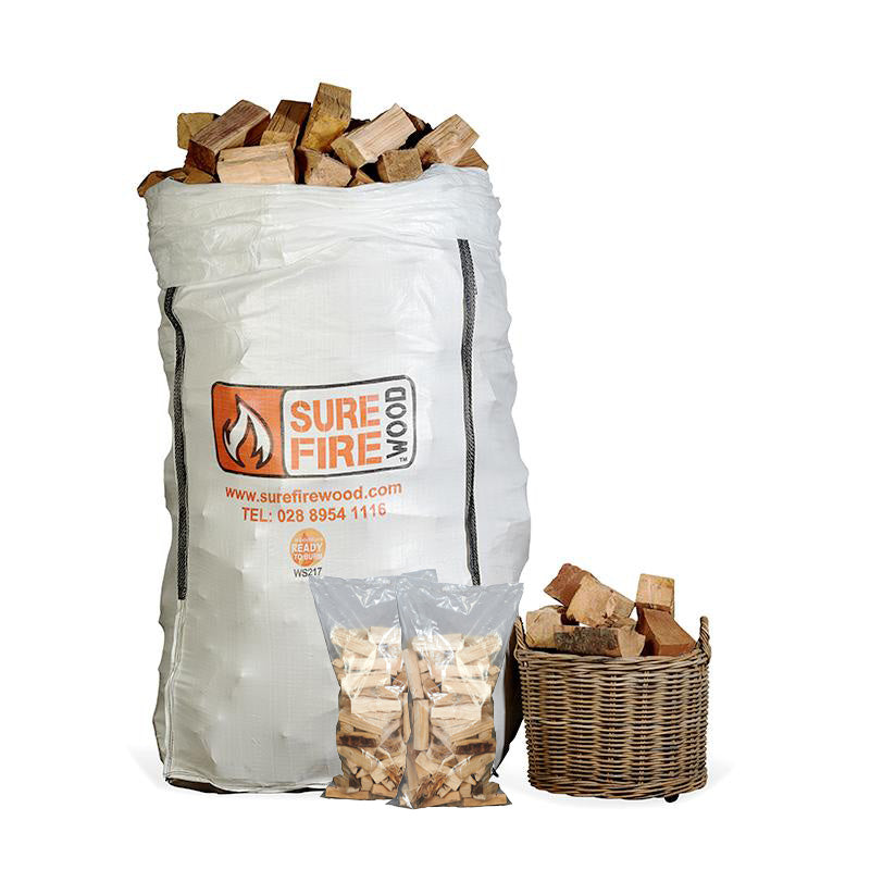 Premium Firewood Super Jumbo Special (inc. 2x Free Large Saver Kindling Bags)